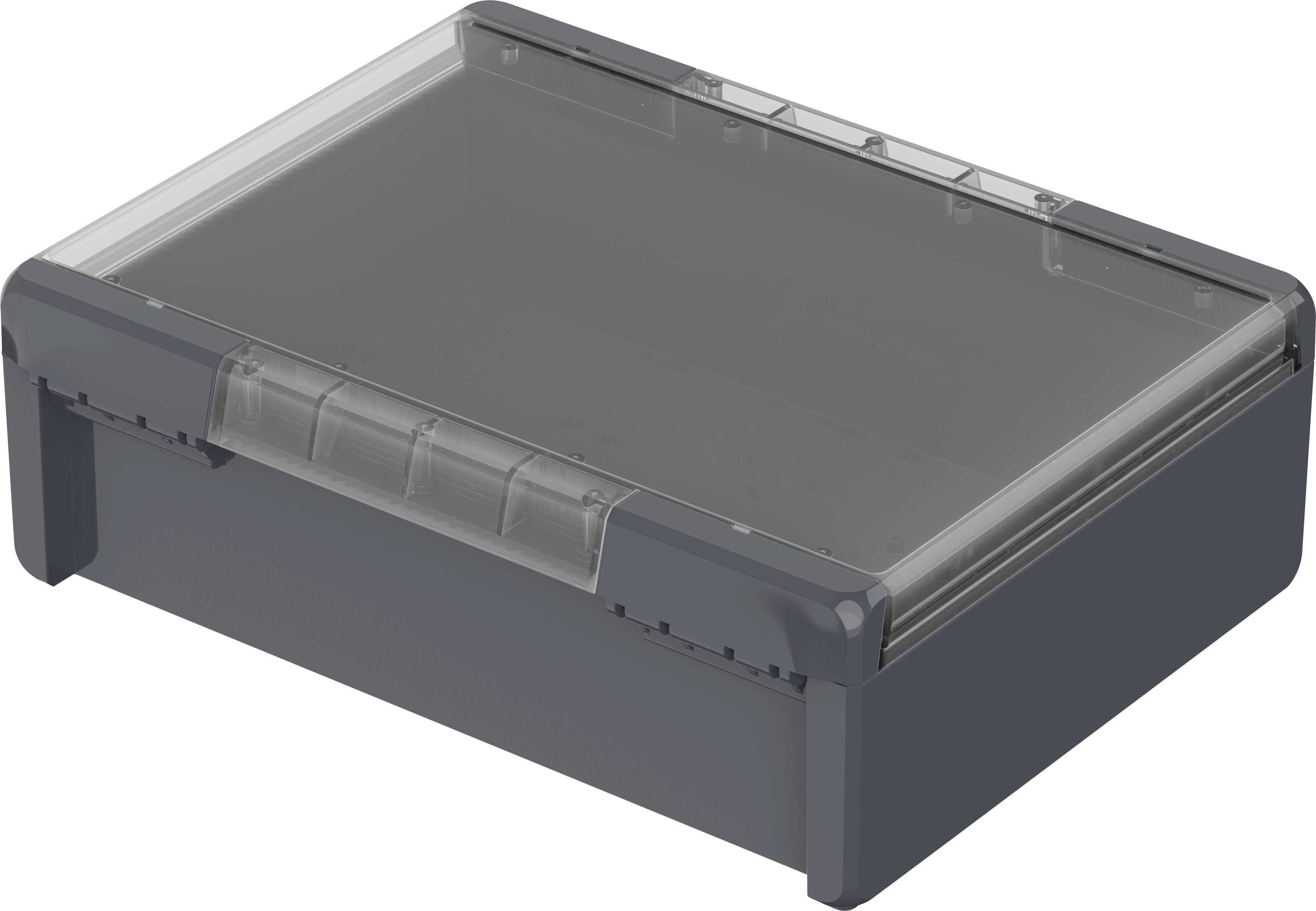 Bopla B 273612 PC-V0-G-7024 Bocube Gehäuse 96027664 Outdoor-Gehäuse 284 x 364 x 120 Polycarbonat V0 Graphitgrau (RAL 702...