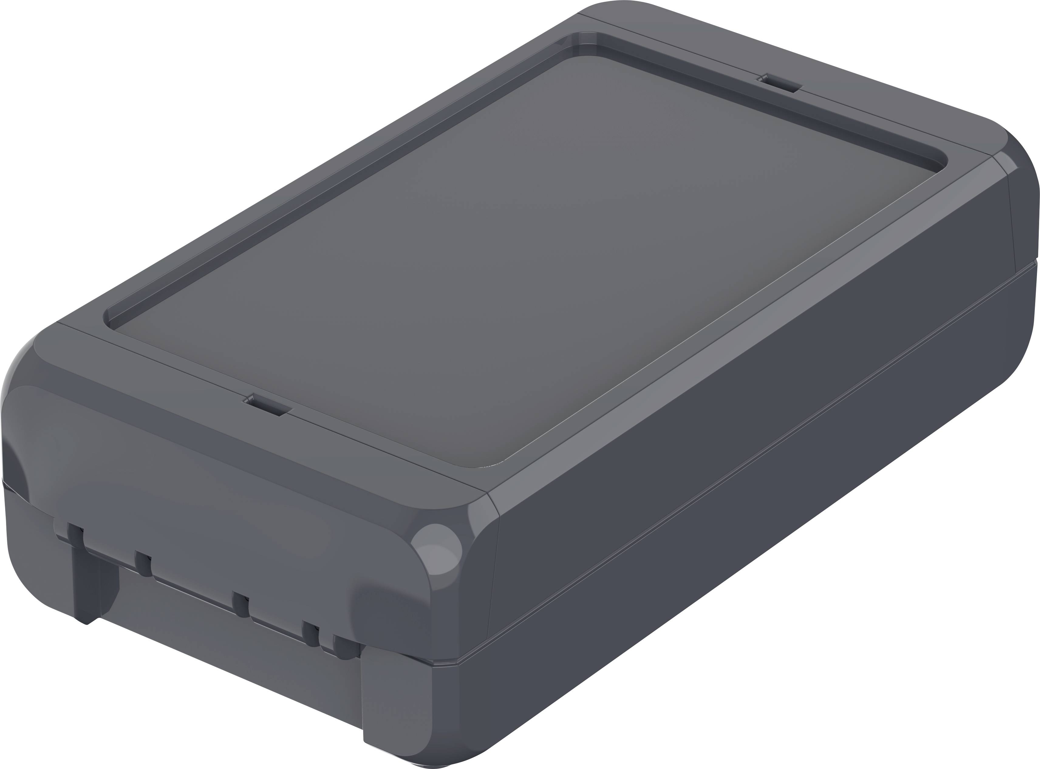 Bopla B 140804 ABS-7024 Bocube Gehäuse 96033144 Industrie-Gehäuse 151 x 80 x 40 ABS Graphitgrau (RAL 7024) 1 St.