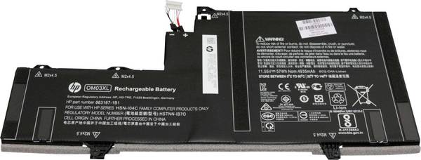 HP Notebook-Akku 863280-855 11.55 V 4935 mAh HP