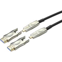Image of SpeaKa Professional HDMI Adapterkabel HDMI-A Stecker, HDMI-Micro-D Stecker, HDMI-A Stecker, HDMI-Micro-D Stecker 10.00 m