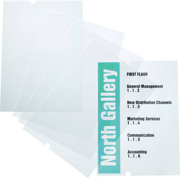 DURABLE Folien CRYSTAL SIGN refill, DIN A3