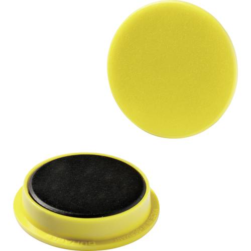 Durable Magnet 475404 (Ø) 37 mm rund Gelb 1 Set 475404