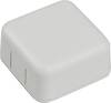 Hammond Electronics 1551SNAP1GY Universal-Gehäuse 20 x 40 x 40 ABS Grau 1 St.