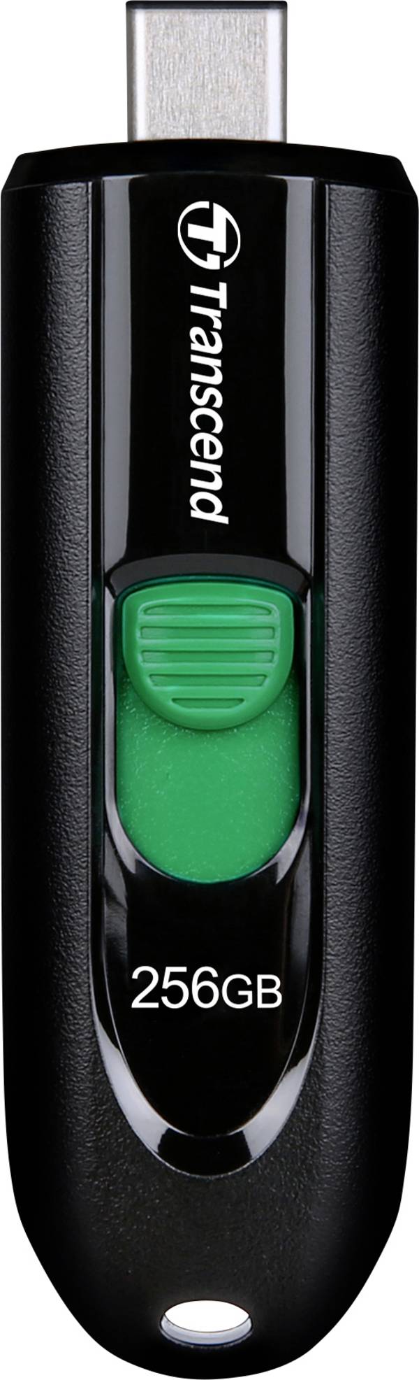 Transcend JetFlash 790C USB-Stick  256 GB Schwarz TS256GJF790C USB-C® (USB 3.2 Gen 1)