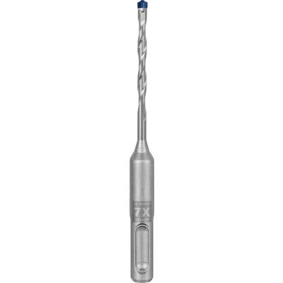 Metallbohrer mit blauem Kopf und spiralförmiger Schneide, geeignet für präzises Bohren in Metalloberflächen.