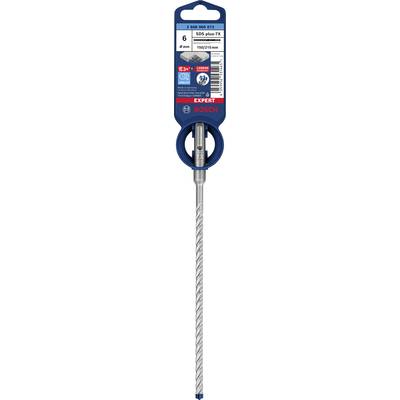 'Bosch 309 6mm-7X' SDS-Bohrer mit Verpackung. Enthält Informationen zu Größe, Typ, Herstellerlogo und Anwendungshinweisen.