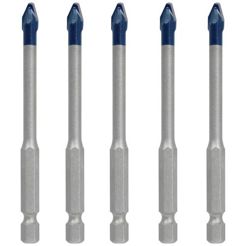 Bosch Accessories EXPERT HEX-9 HardCeramic 2608900599 Fliesenbohrer-Set 5teilig 6 mm Sechskantschaft 5 St.