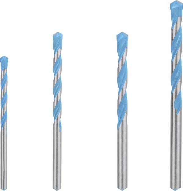 Bosch Accessories EXPERT CYL-9 MultiConstruction 2608900646  Mehrzweckbohrer-Set 4teilig 5.5 mm, 6 mm, 7 mm, 8 mm  Zylinderschaft 4 St.