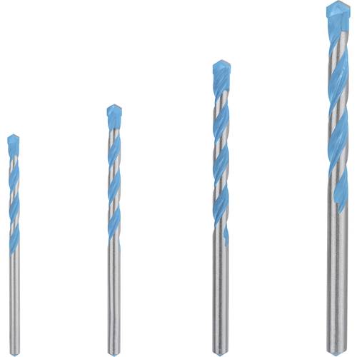 Bosch Accessories EXPERT CYL-9 MultiConstruction 2608900649 Mehrzweckbohrer-Set 4teilig 4 mm, 5 mm, 6 mm, 8 mm Zylinders...