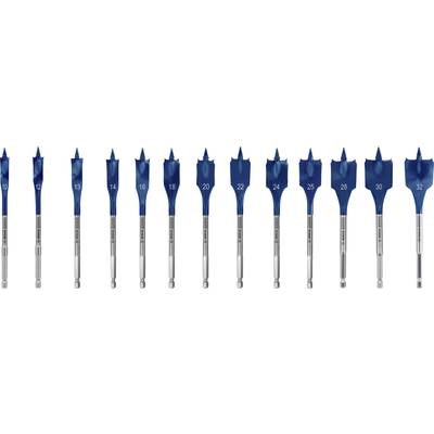 Bosch Accessories 2608900336 Holz-Fräsbohrer-Set 10 mm, 12 mm, 13 mm, 14 mm, 16 mm, 18 mm, 20 mm, 22 mm, 24 mm, 25 mm, 2