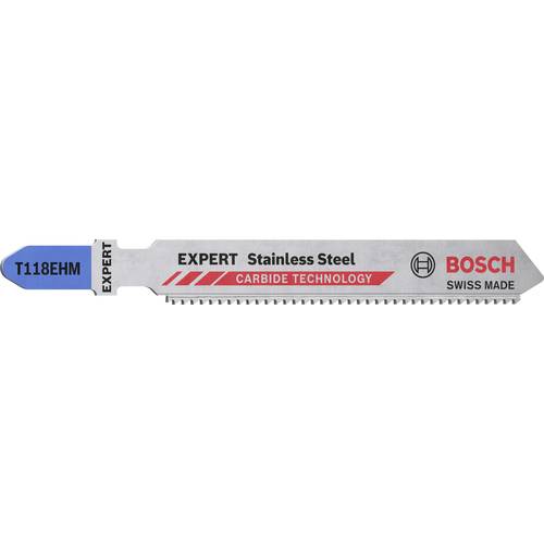 Thumbnail - Bosch Accessories 2608900562 EXPERT ‘Stainless Steel’ T 118 EHM Stichsägeblatt, 3 Stück 3 St.