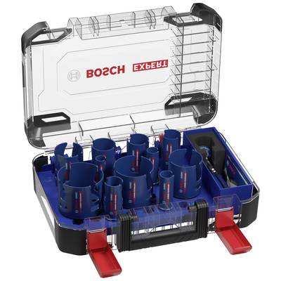 Bosch Accessories EXPERT Construction 2608900489 Lochsägen-Set 15teilig 20 mm, 22 mm, 25 mm, 32 mm, 35 mm, 40 mm, 44 mm,