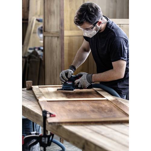 Thumbnail - Bosch Accessories EXPERT M480 2608900735 Schleifnetz für Schwingschleifer ungelocht Körnung (num) 100 (L x B) 133 mm x 8...