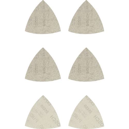 Bosch Accessories EXPERT M480 2608901204 Schleifnetz-Set gelocht Körnung (num) 80, 80, 120, 120, 180, 180 (L x B) 93 mm ...