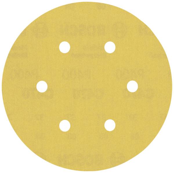 Bosch Accessories EXPERT C470 2608900821 Exzenterschleifpapier gelocht Körnung (num) 400  (Ø) 150 mm 5 St.