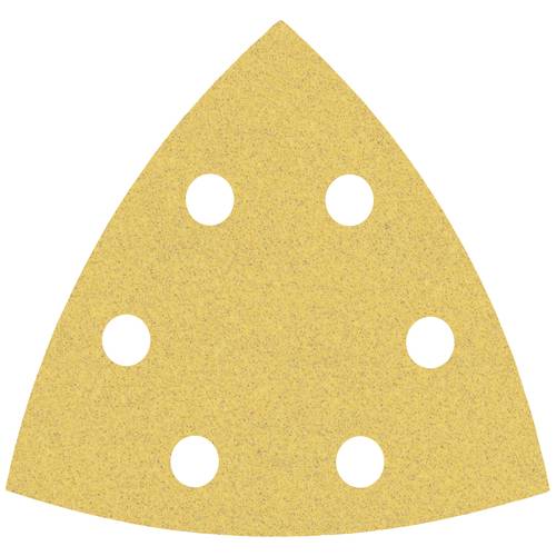 Bosch Accessories EXPERT C470 2608900826 Deltaschleifpapier gelocht Körnung (num) 100 (L x B) 93 mm x 93 mm 5 St.