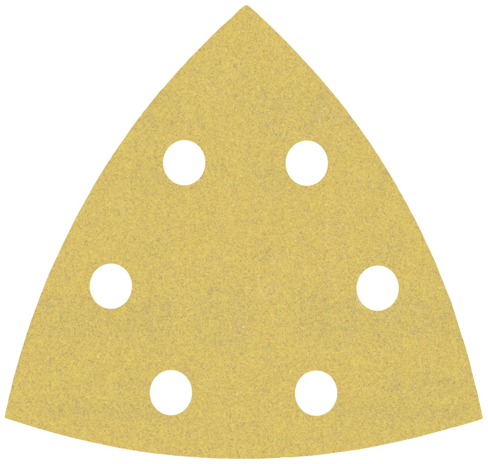 Bosch Accessories EXPERT C470 2608900828 Deltaschleifpapier gelocht Körnung (num) 180 (L x B) 93 mm x 93 mm 5 St.