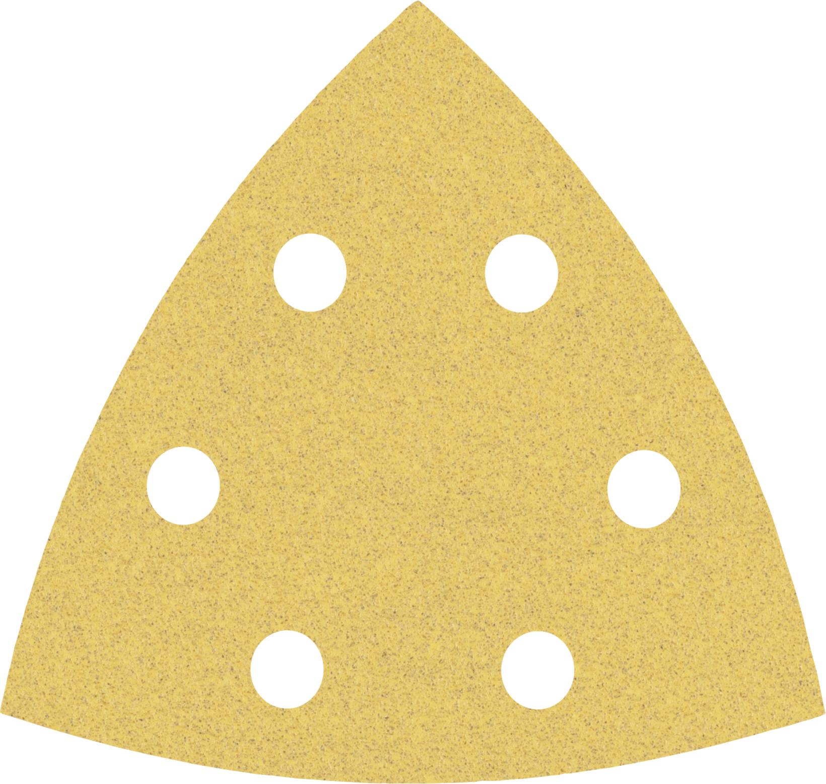 Bosch Accessories EXPERT C470 2608900929 Deltaschleifpapier gelocht Körnung (num) 100 (L x B) 93 mm x 93 mm 50 St.