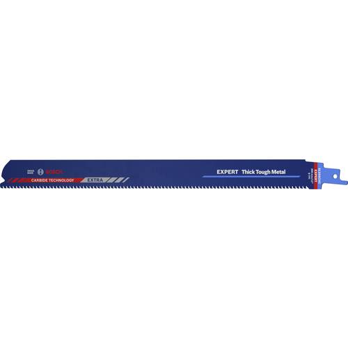 Thumbnail - Bosch Accessories 2608900372 EXPERT ‘Thick Tough Metal’ S 1255 CHC Säbelsägeblatt, 10 Stück Sägeblatt-Länge 300 mm 10 St...