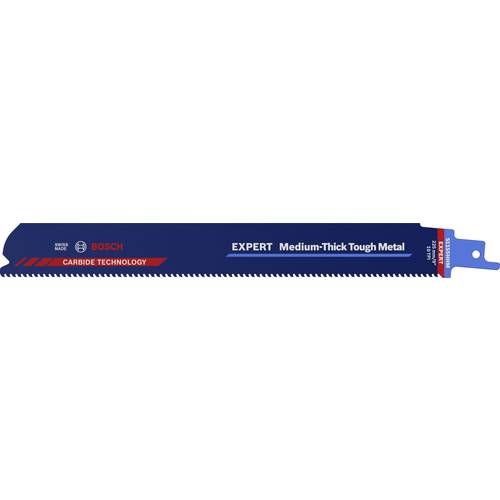 Bosch Accessories 2608900374 EXPERT ‘Medium-Thick Tough Metal’ S 1155 HHM Säbelsägeblatt, 1 Stück Sägeblatt-Länge 225 mm...