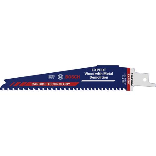 Thumbnail - Bosch Accessories 2608900396 EXPERT ‘Wood with Metal Demolition’ S 967 XHM Säbelsägeblatt, 1 Stück Sägeblatt-Länge 150 m...