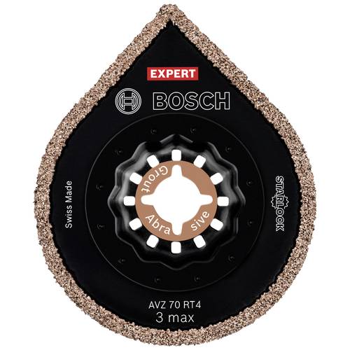 Bosch Accessories 2608900042 EXPERT 3 max AVZ 70 RT4 Carbide-RIFF Fugenreiniger 10teilig 2.5 mm 10 St.