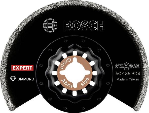 Bosch Accessories 2608900034 EXPERT Grout Segment Blade ACZ 85 RD4 Diamant Segmentsägeblatt 1 Stück 2 mm  1 St.