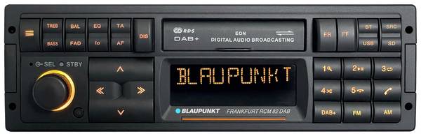 Blaupunkt Frankfurt RCM 82 Autoradio Anschluss für Lenkradfernbedienung, Bluetooth®-Freisprecheinrichtung, DAB+ Tuner