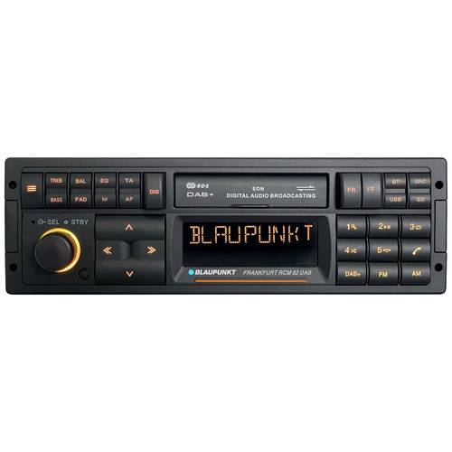 Thumbnail - Blaupunkt Frankfurt RCM 82 Autoradio Anschluss für Lenkradfernbedienung, Bluetooth®-Freisprecheinrichtung, DAB+ Tuner