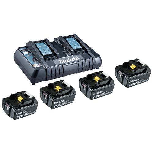 Makita 199483-0 BL 1850B + DC18RD Werkzeug-Akku und Ladegerät 18 V 5 Ah Li-Ion