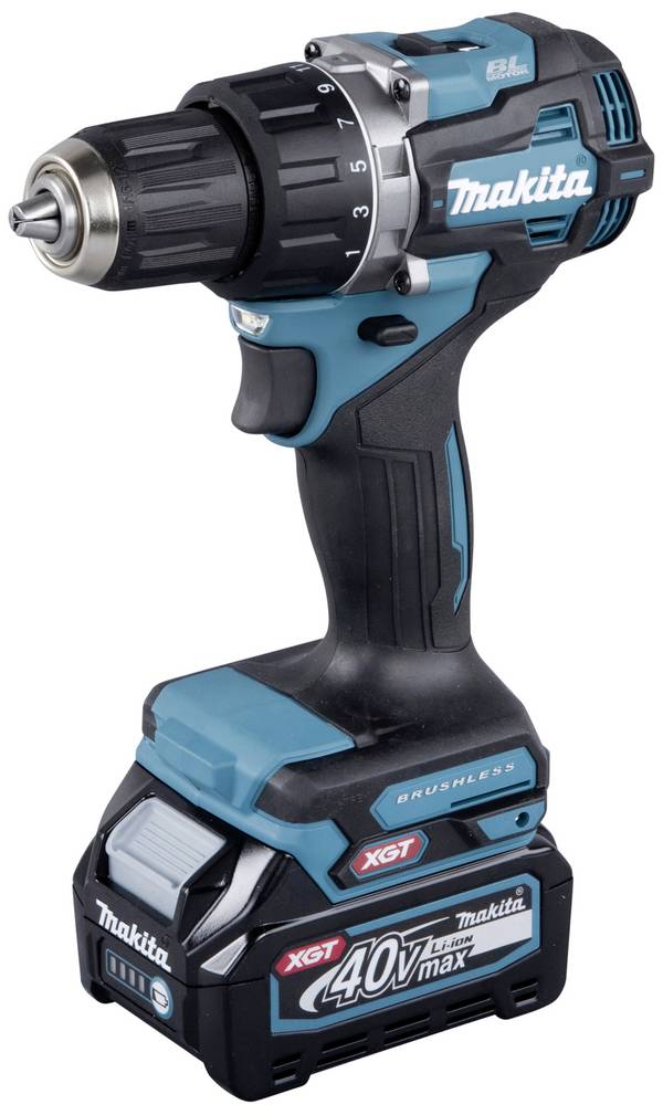 Makita DF002GA202 DF002GA202 Akku-Bohrschrauber  40 V 2.0 Ah Li-Ion inkl. 2. Akku, inkl. Ladegerät, inkl. Koffer