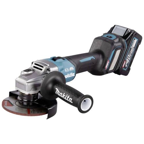 Makita GA023GM201 GA023GM201 Akku-Winkelschleifer 125 mm inkl. 2. Akku, inkl. Ladegerät, inkl. Koffer 40 V 4 Ah