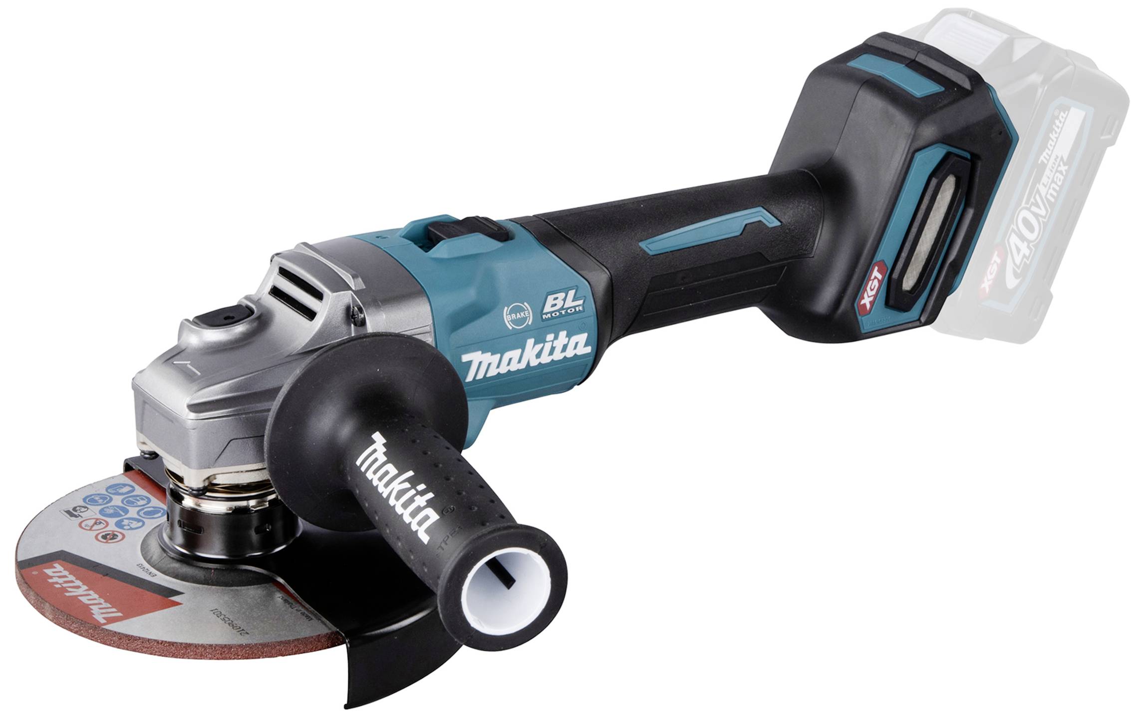 Makita GA035GZ Vinkelslip batteridriven 150 mm exkl. batteri/laddare 40 V