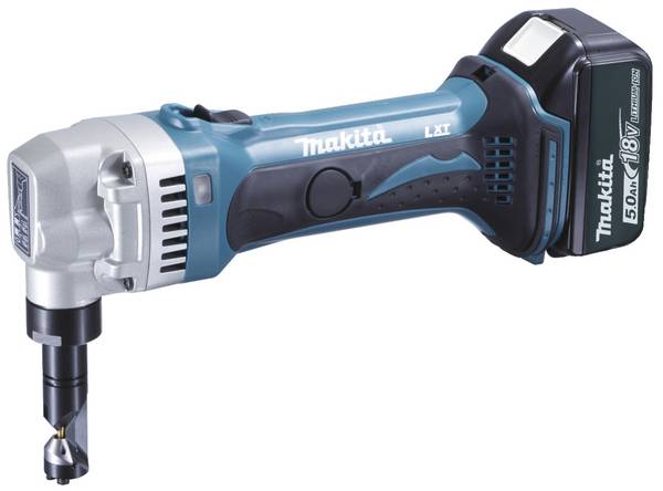 Makita Akku-Knabber DJN161RTJ DJN161RTJ inkl. 2. Akku, inkl. Ladegerät, inkl. Koffer   Akkuspannung 18 V