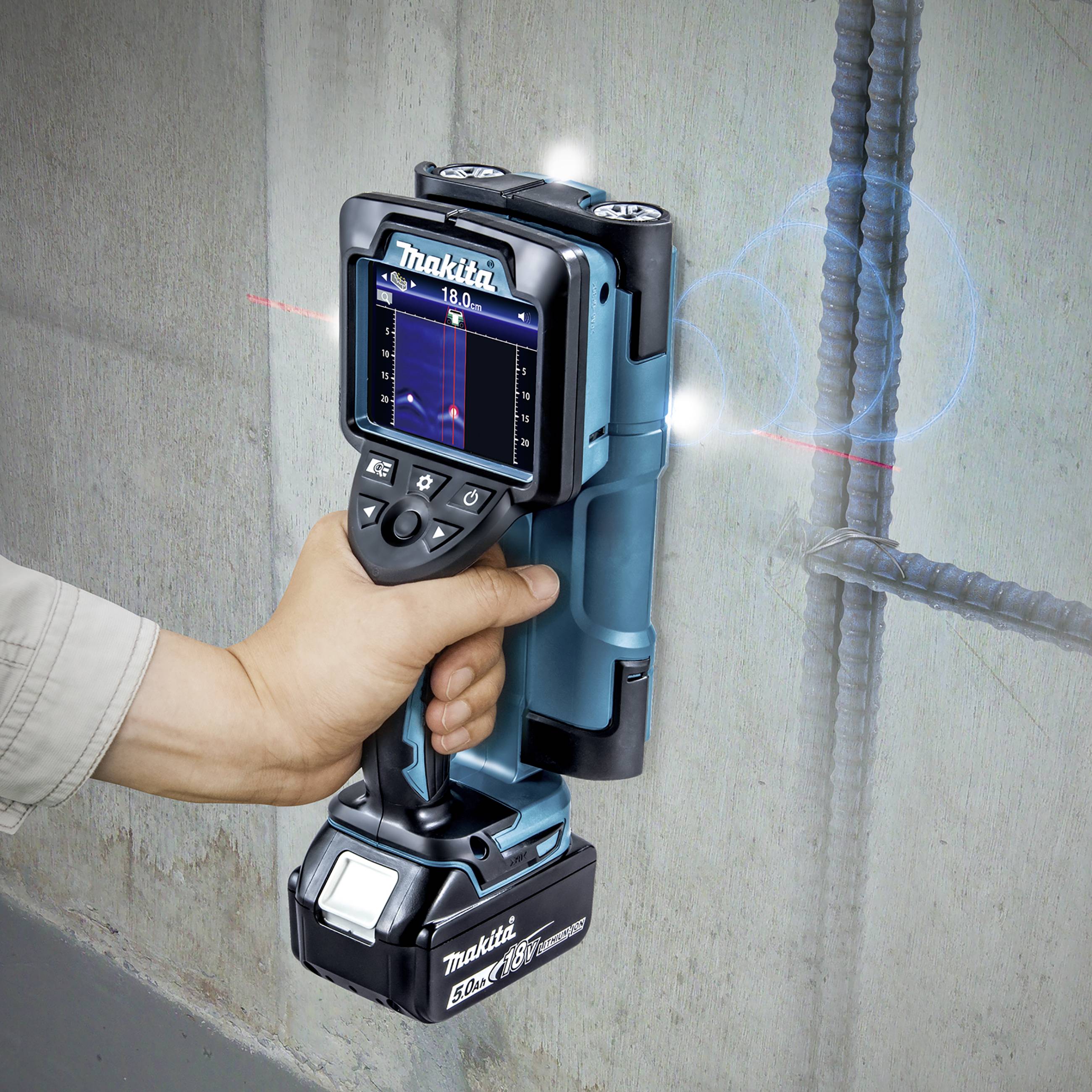 Makita Ortungsgerät DWD181ZJ DWD181ZJ Ortungstiefe (max.) 180 mm-19