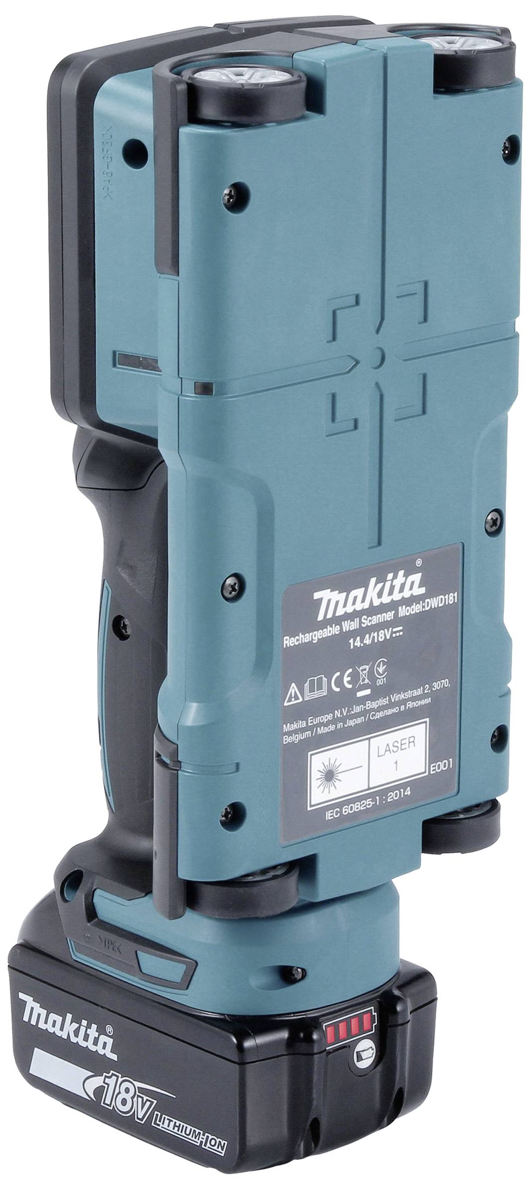 Makita Ortungsgerät DWD181ZJ DWD181ZJ Ortungstiefe (max.) 180 mm-4
