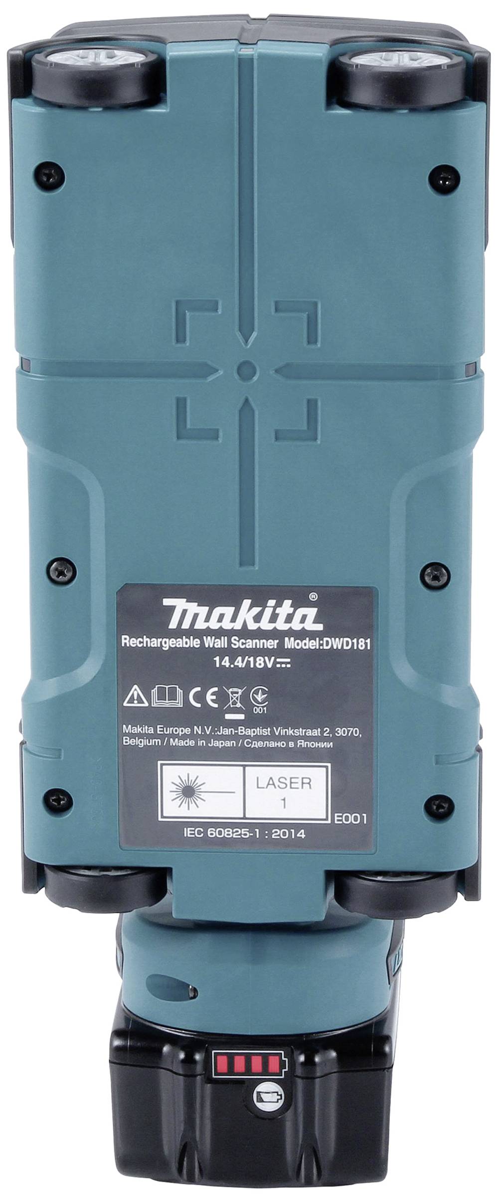 Makita Ortungsgerät DWD181ZJ DWD181ZJ Ortungstiefe (max.) 180 mm-6
