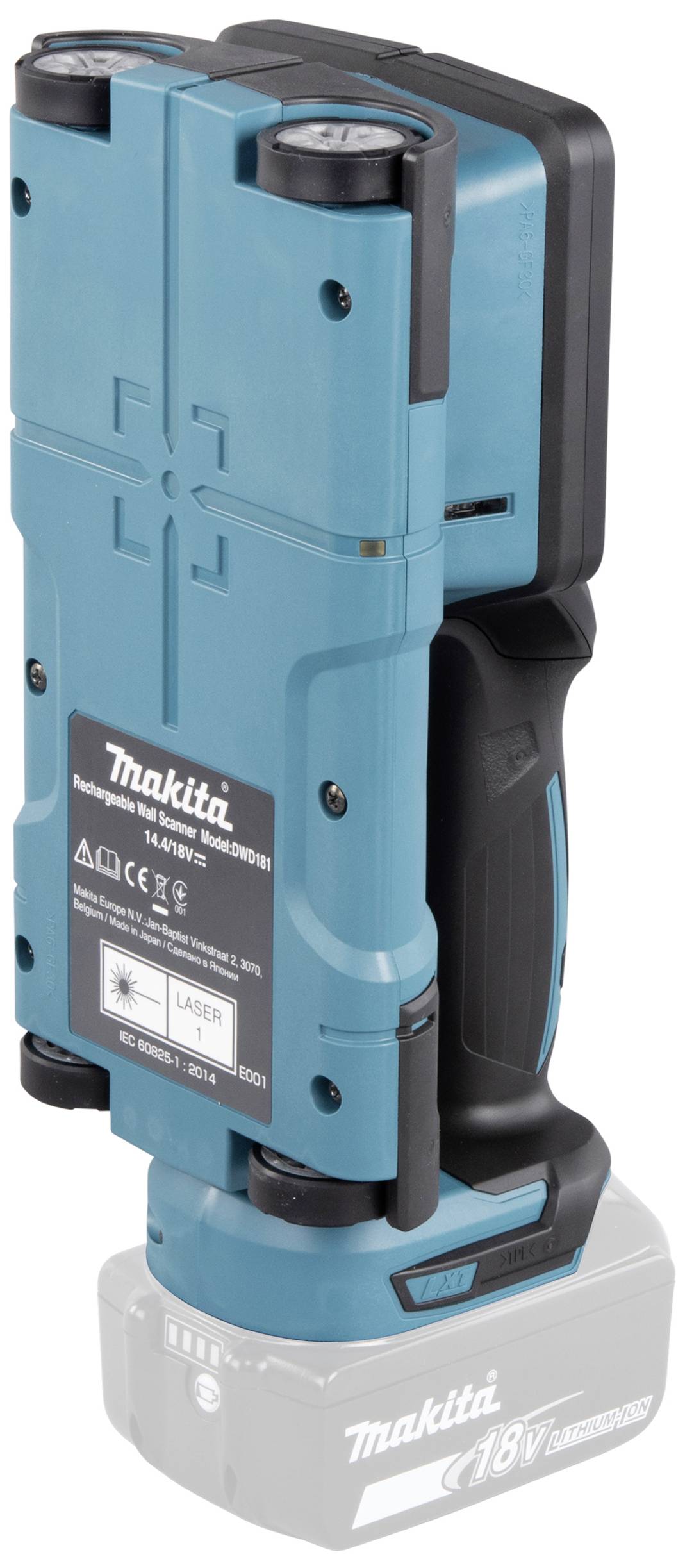 Makita Ortungsgerät DWD181ZJ DWD181ZJ Ortungstiefe (max.) 180 mm-7