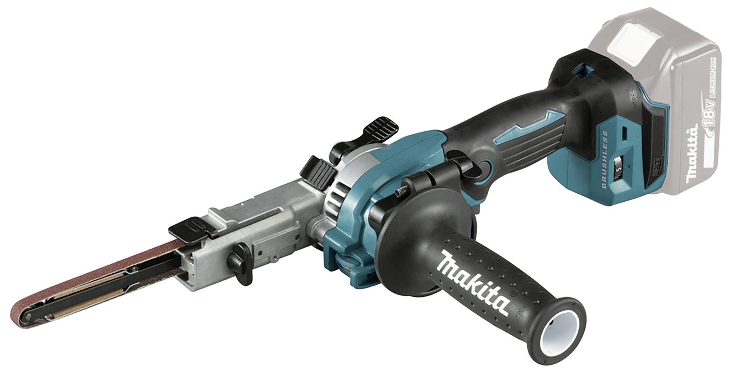Makita DBS180Z DBS180Z Bandslip exkl. batteri/laddare 18 V Bandbredd 9 mm Bandlängd 533 mm