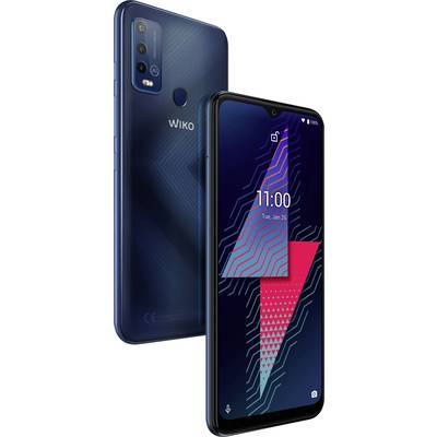WIKO Mobile Power U30 EU-Ware 64 GB Carbon, Blau 17.3 cm (6.82 Zoll) Smartphone-1