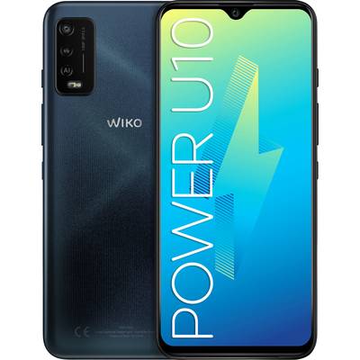 WIKO POWER U10 Smartphone  32 GB 17.3 cm (6.82 Zoll) Carbon, Blau Android™ 11 Dual-SIM