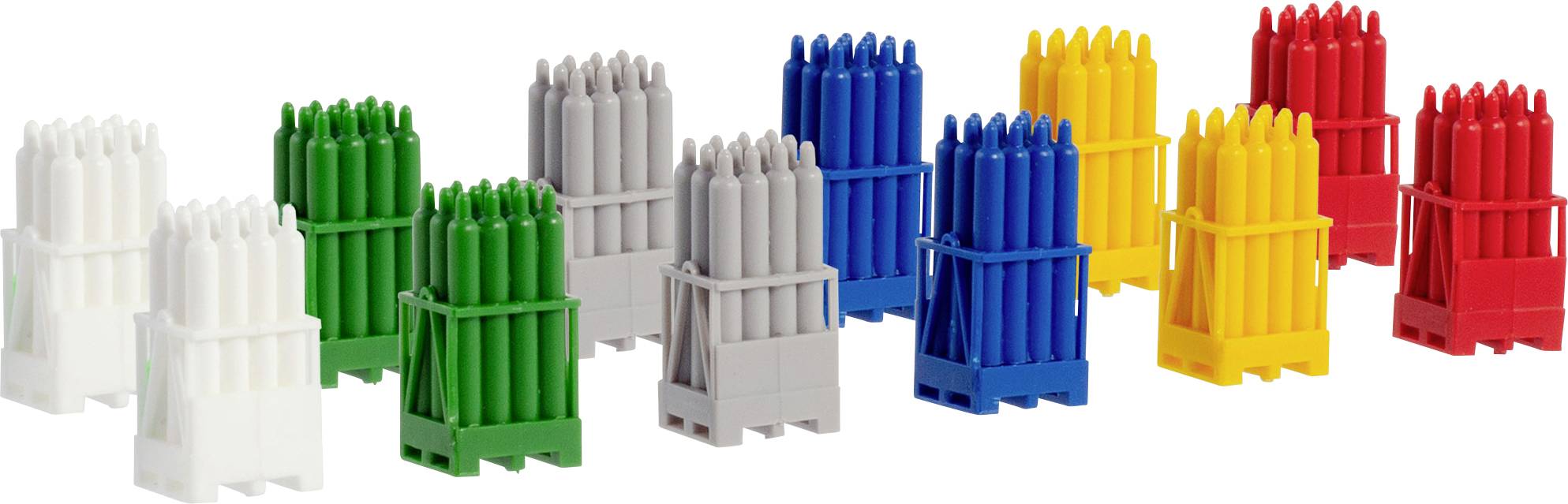 Herpa 054096 Plynová lahev/kartuše H0, 6x2