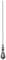 Eine einzelne hängende Glühbirne mit sichtbarem Glühfaden und langem Kabel, modern und minimalistisch gestaltet.