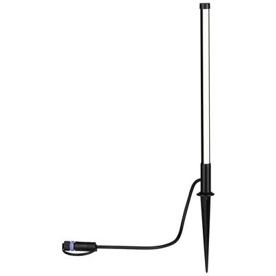 'Lichtsensor mit Erdspieß und Kabel, schwarz, geeignet zur Messung der Lichtintensität im Freien.'