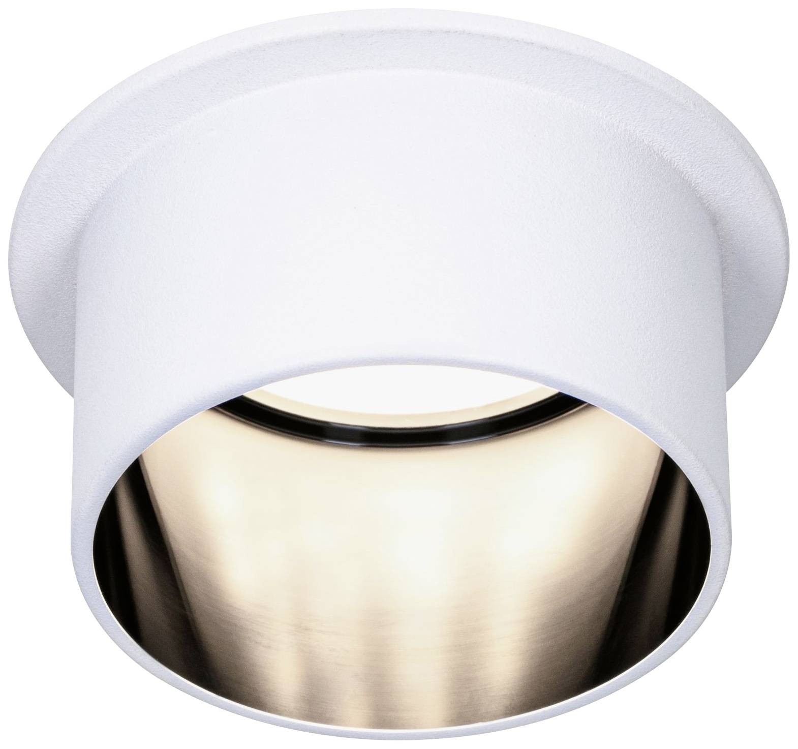 PAULMANN 93376 LED-Einbauleuchte Warmweiß Weiß (matt), Schwarz (matt)