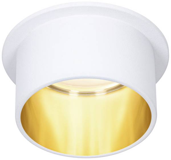 Paulmann 93380 Gil LED-Einbauleuchte   LED LED fest eingebaut 6.5 W Weiß (matt), Gold