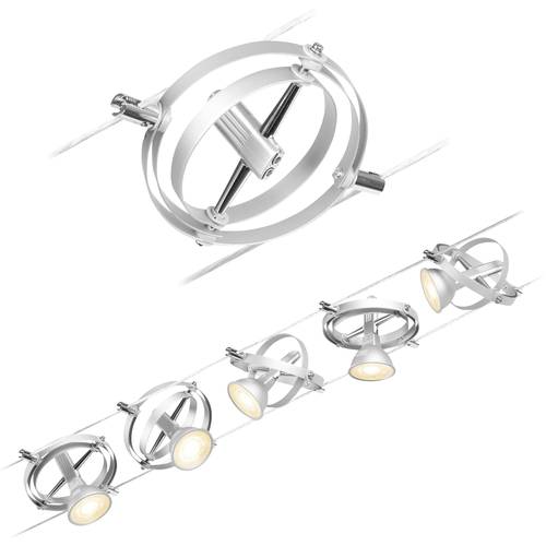 Paulmann Wire Systems 94436 Seil-Komplettsystem GU5.3 Chrom (matt)