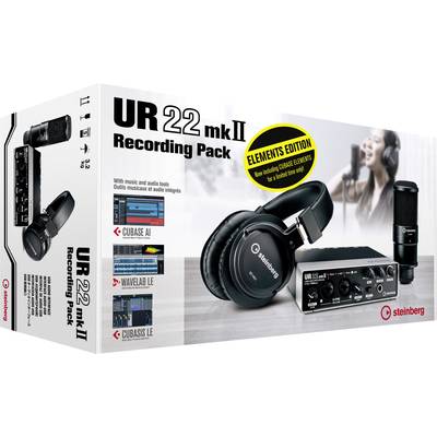 Audio Interface Steinberg UR22 MKII Recording Pack Elements Edition 