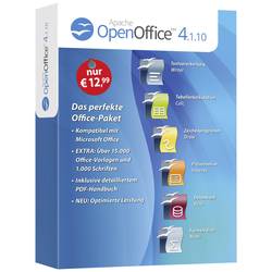 Image of OpenOffice 4.1.10 Vollversion, 1 Lizenz Windows Office-Paket