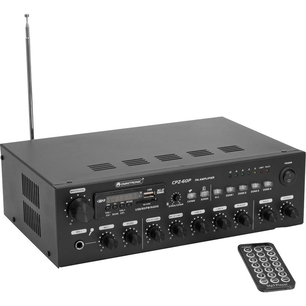 Omnitronic CPZ-60P PA mixing amplifier